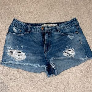 Zara jean shorts